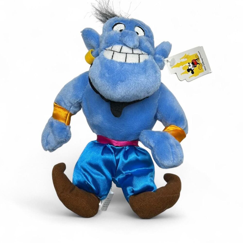 vintage Y2K 2000s retro Disney Genie plush toy